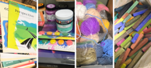 Grab-and-Go Art Supplies